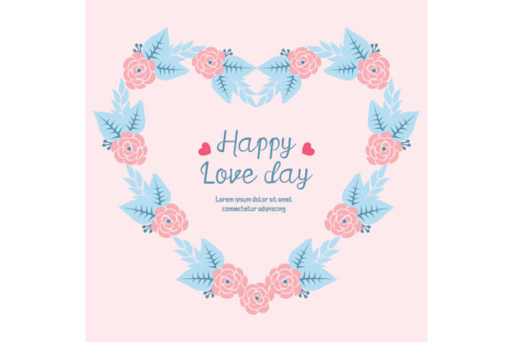 Beautiful Happy Love Day Invitation Card: A Perfect Blend of Elegance and Romance