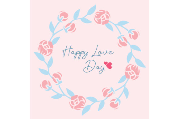 Designing the Perfect Happy Love Day Invitation Card with Ornate Floral Frames