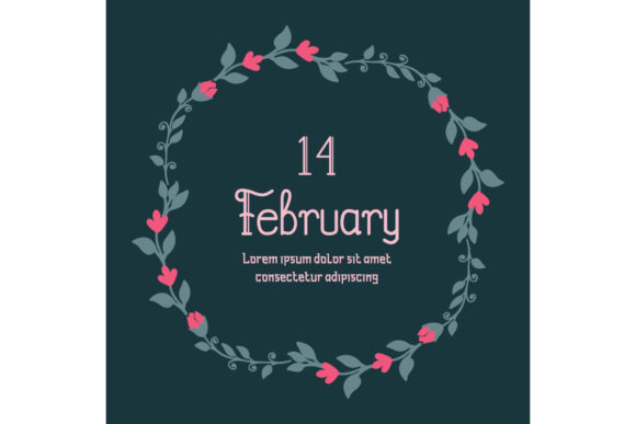 Elegant 14 February Greeting Card Decor: A Strategic Approach to Valentine's Day Messaging