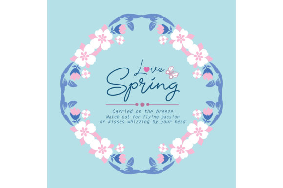 Elegant Love Spring Card Design: A Perfect Blend of Sophistication and Charm