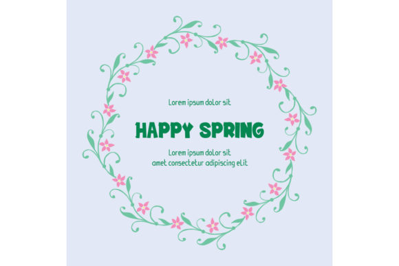 Embrace the Season with Beautiful Happy Spring Cards Decoration