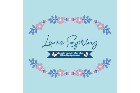 Embracing the Season: The Charm of Modern Love Spring Greeting Card Design