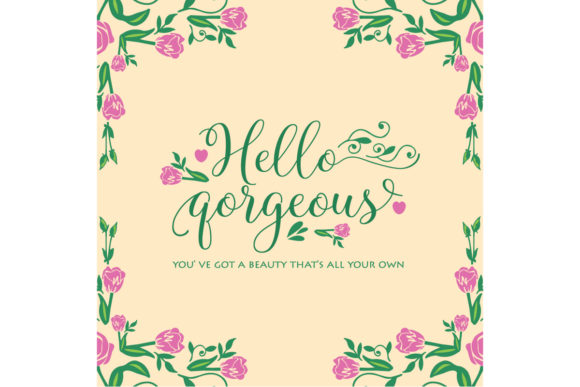 Exploring the Elegance of Hello Gorgeous Card Design: A Blend of Art and Utility