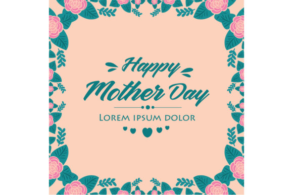 Floral Elegance for Mother's Day Greeting Cards