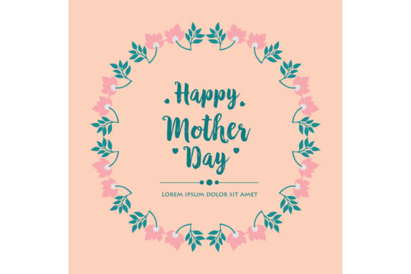 Happy Mother Day Modern Card Design: A Touch of Elegance and Affection