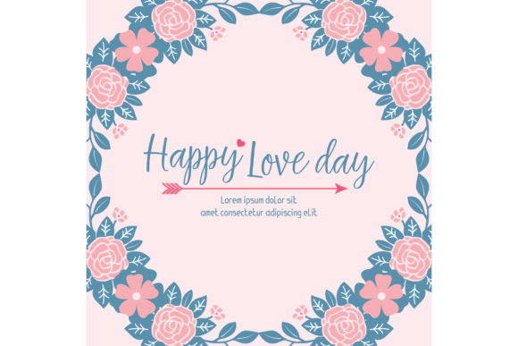 Modern of Happy Love Day Card Design: A Fresh Take on Celebrating Love