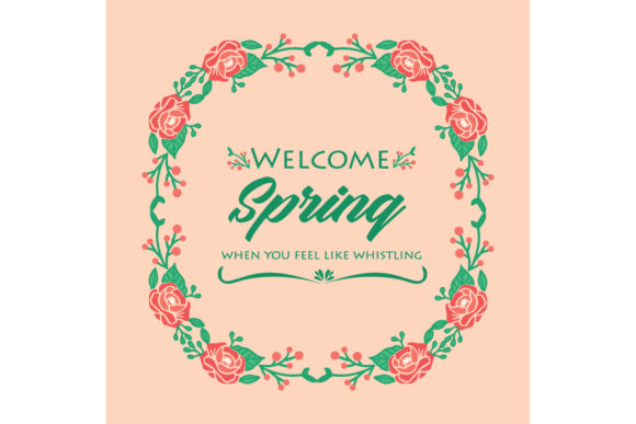 Modern Welcome Spring Card Design: A Fresh Approach to Seasonal Greetings