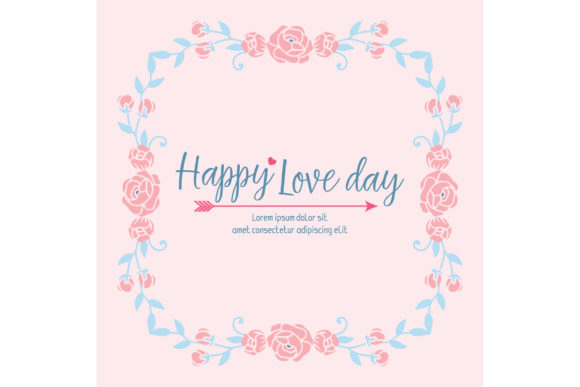 Unique Happy Valentine Greeting Card