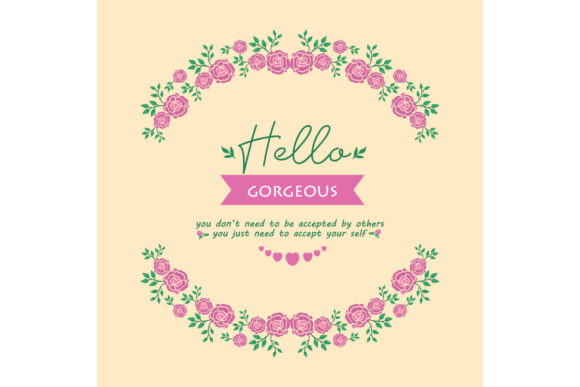Vintage Hello Gorgeous Card Design: A Timeless Addition to Your Creative Projects