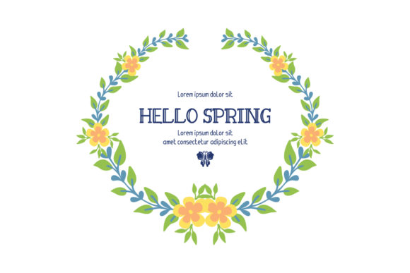 Welcome Spring with Charm: A Guide to Cute Hello Spring Invitation Card Design