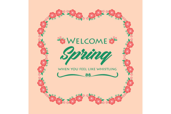 Welcome Spring with Modern Wallpaper Designs: A Fresh Take on Floral and Leaf Frames
